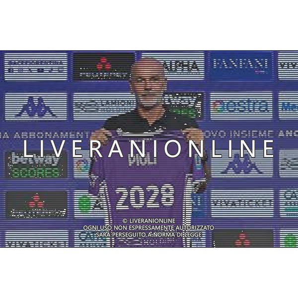 TVLS - Presentazione nuovo allenatore Fiorentina Stefano Pioli, Viola Park Firenze 16.07.2025 nella foto Stefano Pioli ©TVLS Lisa Guglielmi / Agenzia Aldo Liverani Sas- AGENZIA ALDO LIVERANI SAS