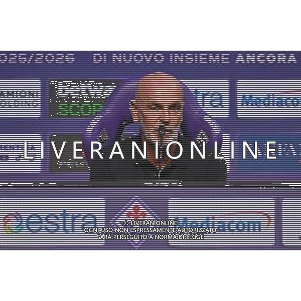 TVLS - Presentazione nuovo allenatore Fiorentina Stefano Pioli, Viola Park Firenze 16.07.2025 nella foto Stefano Pioli ©TVLS Lisa Guglielmi / Agenzia Aldo Liverani Sas- AGENZIA ALDO LIVERANI SAS