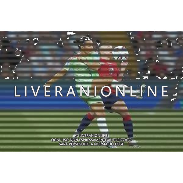 TVEM July 16, 2025 Geneva, Switzerland - Norway vs Italy - Women\'s UEFA Euro 2025 - Stade de Geneve. In the pic: Lucia Di Guglielmo of Italy in action against Thea Bjelde of Norway ©TVEM Emmanuele Mastrodonato - AGENZIA ALDO LIVERANI SAS