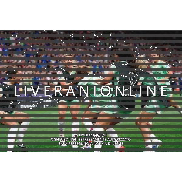 TVEM July 16, 2025 Geneva, Switzerland - Norway vs Italy - Women\'s UEFA Euro 2025 - Stade de Geneve. In the pic: Cristiana Girelli of Italy celebrates after scoring a goal with teammates ©TVEM Emmanuele Mastrodonato - AGENZIA ALDO LIVERANI SAS