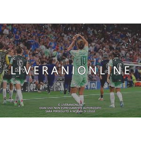 TVEM July 16, 2025 Geneva, Switzerland - Norway vs Italy - Women\'s UEFA Euro 2025 - Stade de Geneve. In the pic: Cristiana Girelli of Italy celebrates after scoring a goal ©TVEM Emmanuele Mastrodonato - AGENZIA ALDO LIVERANI SAS
