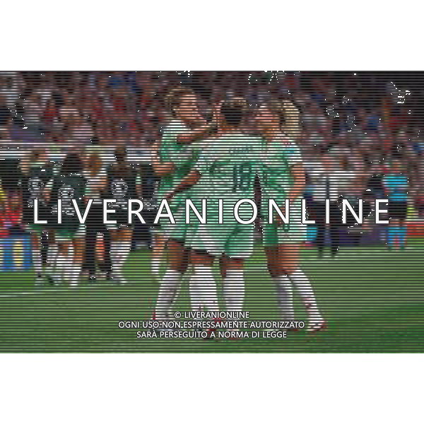 TVEM July 16, 2025 Geneva, Switzerland - Norway vs Italy - Women\'s UEFA Euro 2025 - Stade de Geneve. In the pic: Cristiana Girelli of Italy celebrates after scoring a goal with teammates ©TVEM Emmanuele Mastrodonato - AGENZIA ALDO LIVERANI SAS