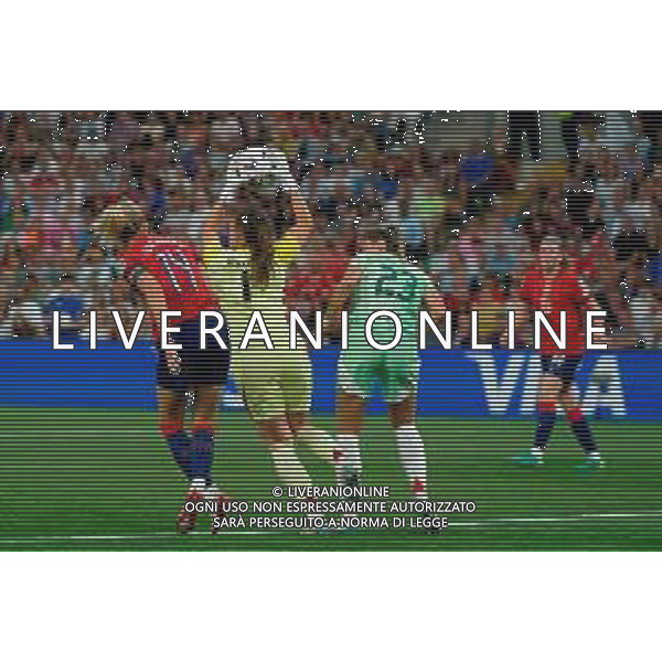 TVEM July 16, 2025 Geneva, Switzerland - Norway vs Italy - Women\'s UEFA Euro 2025 - Stade de Geneve. In the pic: Laura Giuliani of Italy in action against Ada Hegerberg of Norway ©TVEM Emmanuele Mastrodonato - AGENZIA ALDO LIVERANI SAS