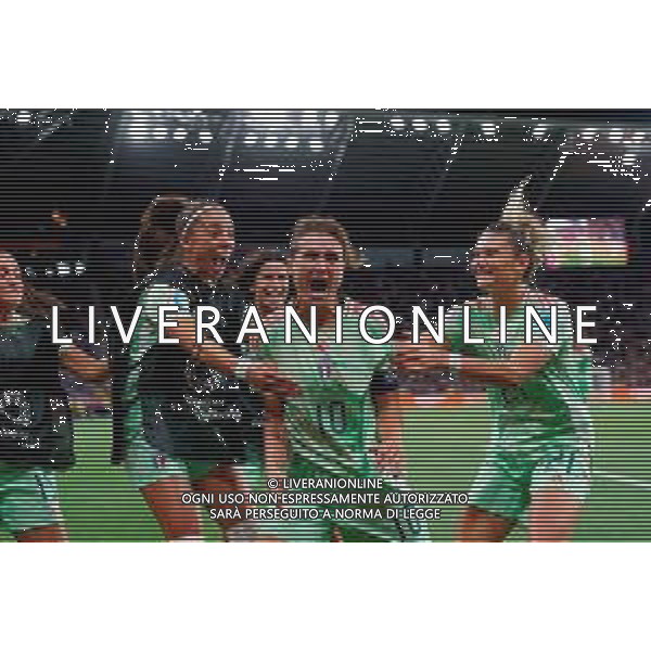 TVEM July 16, 2025 Geneva, Switzerland - Norway vs Italy - Women\'s UEFA Euro 2025 - Stade de Geneve. In the pic: Cristiana Girelli of Italy celebrates after scoring a goal ©TVEM Emmanuele Mastrodonato - AGENZIA ALDO LIVERANI SAS