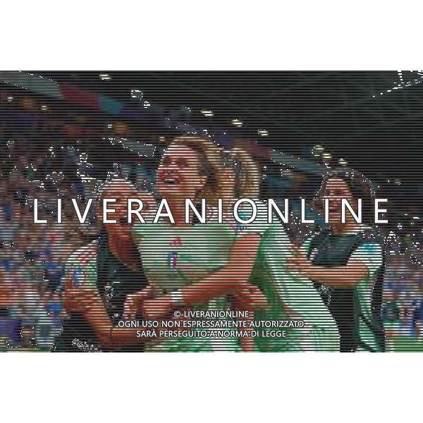 TVEM July 16, 2025 Geneva, Switzerland - Norway vs Italy - Women\'s UEFA Euro 2025 - Stade de Geneve. In the pic: Cristiana Girelli of Italy celebrates after scoring a goal ©TVEM Emmanuele Mastrodonato - AGENZIA ALDO LIVERANI SAS