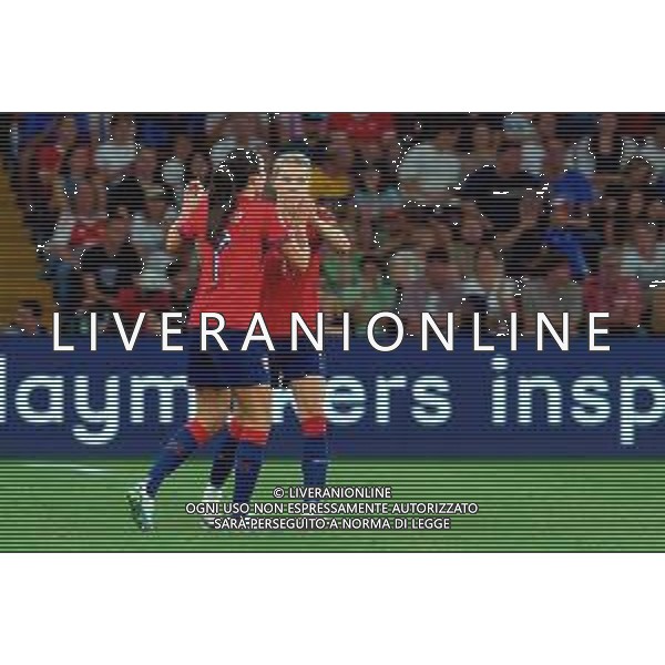 TVEM July 16, 2025 Geneva, Switzerland - Norway vs Italy - Women\'s UEFA Euro 2025 - Stade de Geneve. In the pic: Ada Hegerberg of Norway celebrates after scoring a goal with Ingrid Engen of Norway ©TVEM Emmanuele Mastrodonato - AGENZIA ALDO LIVERANI SAS