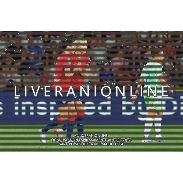 TVEM July 16, 2025 Geneva, Switzerland - Norway vs Italy - Women\'s UEFA Euro 2025 - Stade de Geneve. In the pic: Ada Hegerberg of Norway celebrates after scoring a goal with Ingrid Engen of Norway ©TVEM Emmanuele Mastrodonato - AGENZIA ALDO LIVERANI SAS