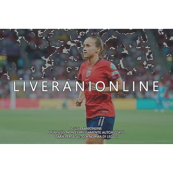 TVEM July 16, 2025 Geneva, Switzerland - Norway vs Italy - Women\'s UEFA Euro 2025 - Stade de Geneve. In the pic:Guro Reiten of Norway ©TVEM Emmanuele Mastrodonato - AGENZIA ALDO LIVERANI SAS