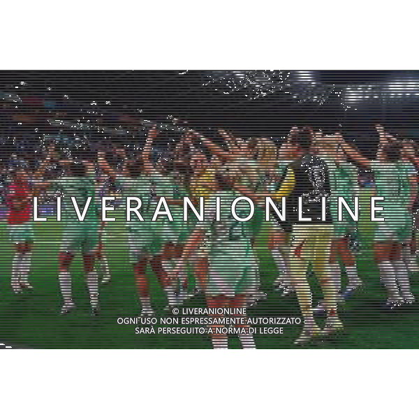 TVEM July 16, 2025 Geneva, Switzerland - Norway vs Italy - Women\'s UEFA Euro 2025 - Stade de Geneve. In the pic: players of Italy celebrates the victory ©TVEM Emmanuele Mastrodonato - AGENZIA ALDO LIVERANI SAS