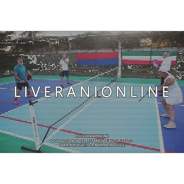 IMOLA 16 07 2025 ASBID BOCCIOFILA DI IMOLA INAUGURAZIONE DEL PRIMO CAMPO DI PICKLEBALL PRESENTE ASSESSORE PIERANGELO RAFFINI NELLA FOTO PICKLEBALL ©SANNA - AGENZIA ALDO LIVERANI SAS