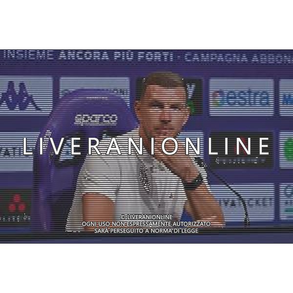 TVLS - Presentazione Edin Dzeko, Viola Park Firenze 17.07.2025 nella foto Edin Dzeko ©TVLS Lisa Guglielmi / Agenzia Aldo Liverani Sas- AGENZIA ALDO LIVERANI SAS