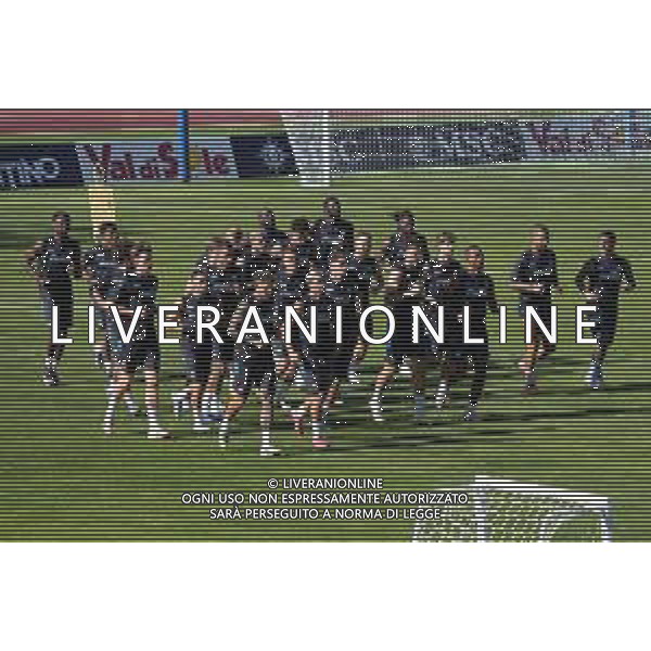 DIMARO 17.07.2025 RITIRO PRECAMPIONATO NAPOLI PRIMO ALLENAMENTO - CORSA DI GRUPPO FOTO MOSCA/AG. ALDO LIVERANI- AGENZIA ALDO LIVERANI SAS