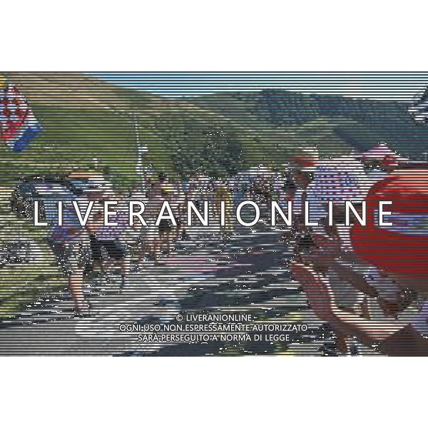 17-07-2025 Tour De France; Tappa 12 Auch - Hautacam; 2025, Ef Education - Easypost; Healy, Ben; Hautacam; ©SIROTTI - AGENZIA ALDO LIVERANI SAS