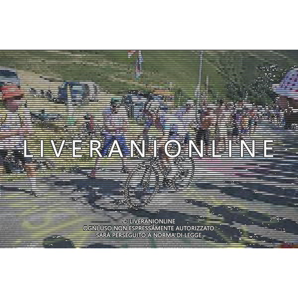 17-07-2025 Tour De France; Tappa 12 Auch - Hautacam; 2025, Soudal - Quick Step; Evenepoel, Remco; Hautacam; ©SIROTTI - AGENZIA ALDO LIVERANI SAS