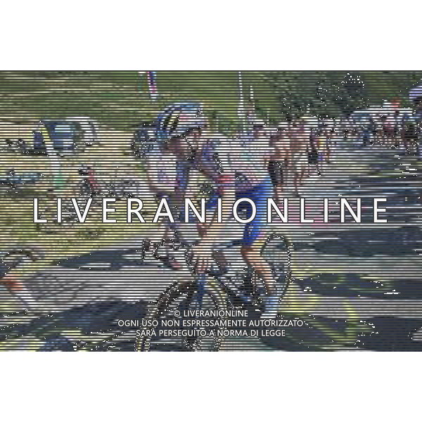 17-07-2025 Tour De France; Tappa 12 Auch - Hautacam; 2025, Red Bull - Bora Hansgrohe; Roglic, Primoz; Hautacam; ©SIROTTI - AGENZIA ALDO LIVERANI SAS