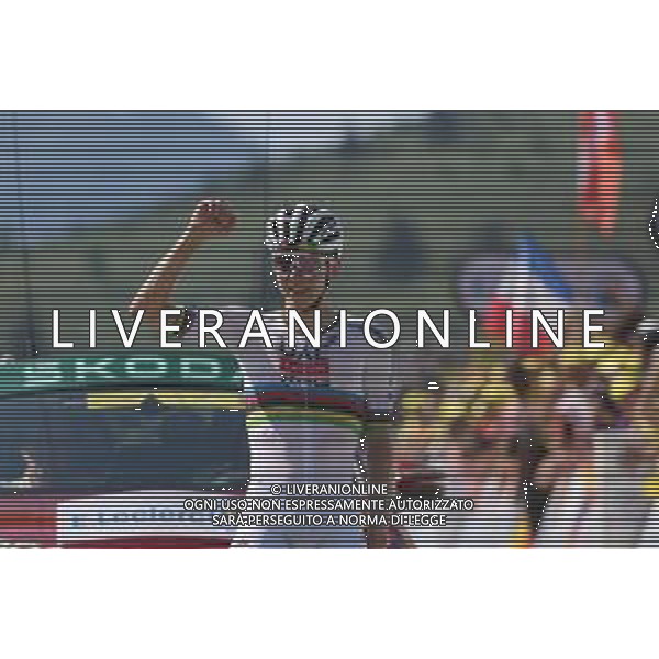 17-07-2025 Tour De France; Tappa 12 Auch - Hautacam; 2025, Uae Team Emirates - Xrg; Pogacar, Tadej; Hautacam; ©SIROTTI - AGENZIA ALDO LIVERANI SAS
