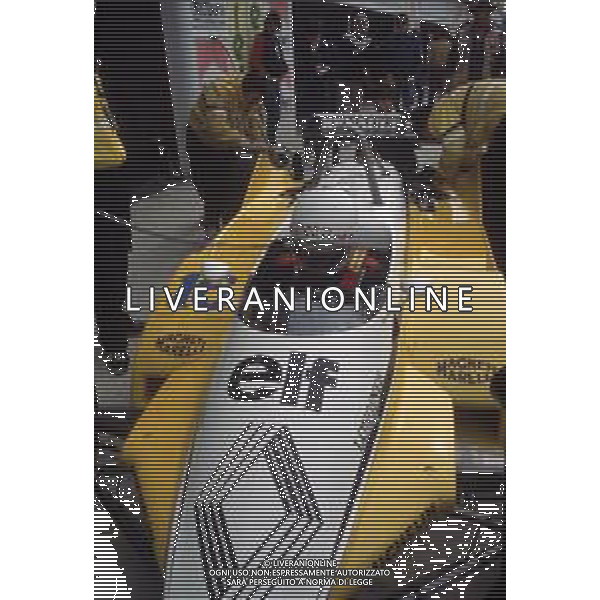 DIAP-RETROSPETTIVA RENE\' ARNOUX PILOTA F1 NELLA FOTO RENE\' ARNOUX NELL\'ANNO 1982 AG ALDO LIVERANI SAS