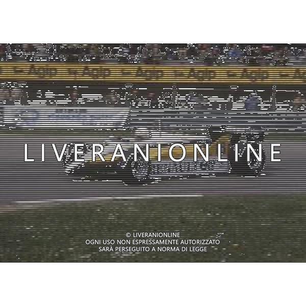 DIAP-RETROSPETTIVA RENE\' ARNOUX PILOTA F1 NELLA FOTO RENE\' ARNOUX NELL\'ANNO 1982 AG ALDO LIVERANI SAS