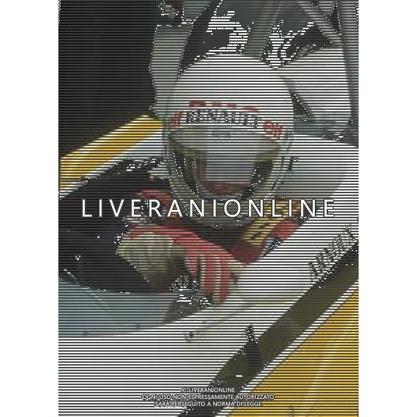 DIAP-RETROSPETTIVA RENE\' ARNOUX PILOTA F1 NELLA FOTO RENE\' ARNOUX NELL\'ANNO 1982 AG ALDO LIVERANI SAS