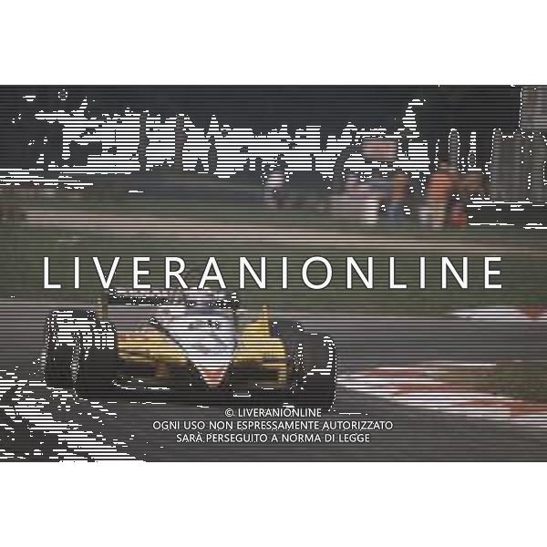 DIAP-RETROSPETTIVA RENE\' ARNOUX PILOTA F1 NELLA FOTO RENE\' ARNOUX NELL\'ANNO 1982 AG ALDO LIVERANI SAS