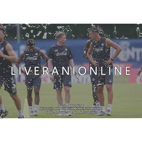 NAPOLI ALLENAMENTO RITIRO PRECAMPIONATO DIMARO 18.07.2025 NELLA FOTO: LORENZO LUCCA, Kevin De Bruyne , David Neres FOTO MOSCA/AG. ALDO LIVERANI- AGENZIA ALDO LIVERANI SAS