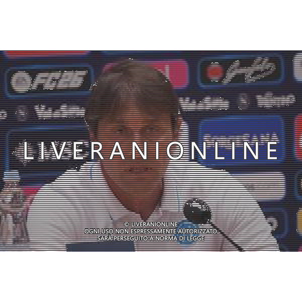 CONFERENZA STAMPA DI ANTONIO CONTE NAPOLI RITIRO PRECAMPIONATO DIMARO 18.07.2025 FOTO MOSCA/AG. ALDO LIVERANI- AGENZIA ALDO LIVERANI SAS