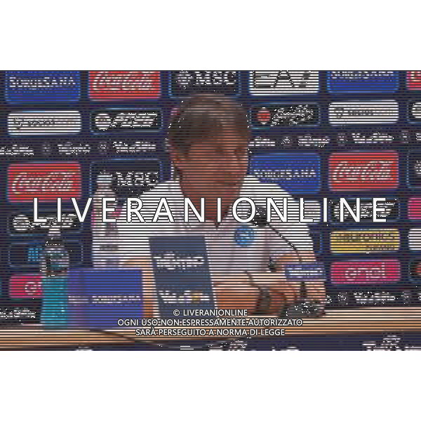 CONFERENZA STAMPA DI ANTONIO CONTE NAPOLI RITIRO PRECAMPIONATO DIMARO 18.07.2025 FOTO MOSCA/AG. ALDO LIVERANI- AGENZIA ALDO LIVERANI SAS