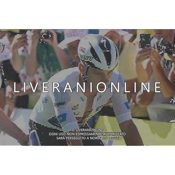 18-07-2025 Tour De France; Tappa 13 Loudenvielle - Peyragudes; 2025, Soudal - Quick Step; Evenepoel, Remco; Peyragudes; ©SIROTTI - AGENZIA ALDO LIVERANI SAS