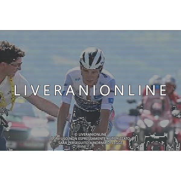 18-07-2025 Tour De France; Tappa 13 Loudenvielle - Peyragudes; 2025, Soudal - Quick Step; Evenepoel, Remco; Peyragudes; ©SIROTTI - AGENZIA ALDO LIVERANI SAS