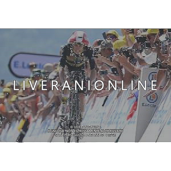 18-07-2025 Tour De France; Tappa 13 Loudenvielle - Peyragudes; 2025, Visma - Lease A Bike; Vingegaard, Jonas; Peyragudes; ©SIROTTI - AGENZIA ALDO LIVERANI SAS