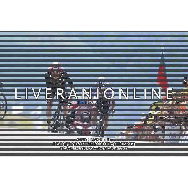18-07-2025 Tour De France; Tappa 13 Loudenvielle - Peyragudes; 2025, Visma - Lease A Bike; 2025, Soudal - Quick Step; Vingegaard, Jonas; Evenepoel, Remco; Peyragudes; ©SIROTTI - AGENZIA ALDO LIVERANI SAS