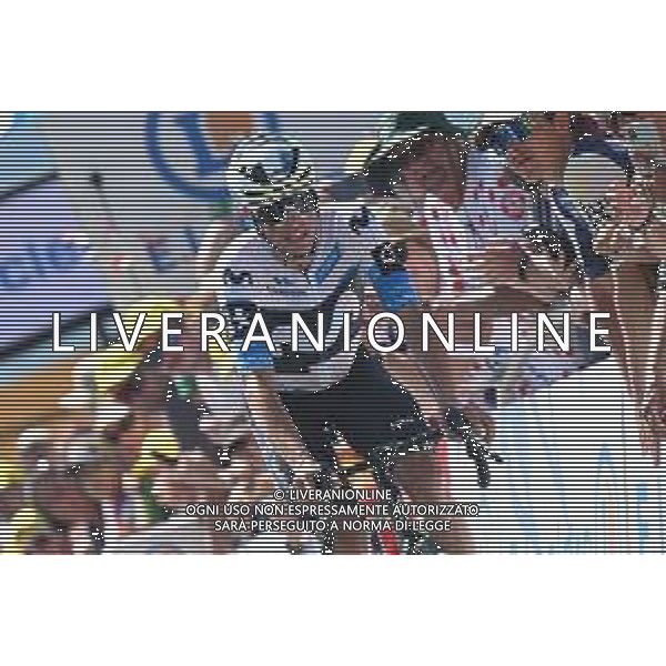 18-07-2025 Tour De France; Tappa 13 Loudenvielle - Peyragudes; 2025, Movistar; Mas, Enric; Peyragudes; ©SIROTTI - AGENZIA ALDO LIVERANI SAS