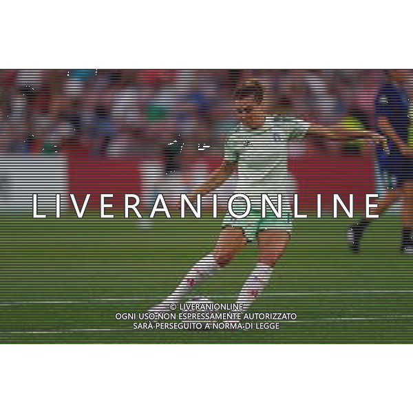 TVEM July 16, 2025 Geneva, Switzerland - Norway vs Italy - Women\'s UEFA Euro 2025 - Stade de Geneve. In the pic: Cristiana Girelli of Italy ©TVEM Emmanuele Mastrodonato - AGENZIA ALDO LIVERANI SAS