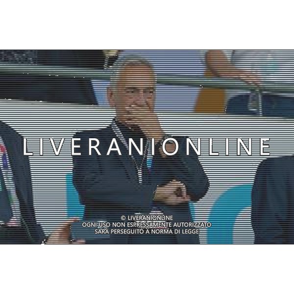 TVEM July 16, 2025 Geneva, Switzerland - Norway vs Italy - Women\'s UEFA Euro 2025 - Stade de Geneve. In the pic: Gabriele Gravina of FIGC ©TVEM Emmanuele Mastrodonato - AGENZIA ALDO LIVERANI SAS
