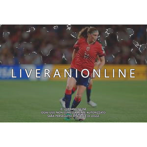 TVEM July 16, 2025 Geneva, Switzerland - Norway vs Italy - Women\'s UEFA Euro 2025 - Stade de Geneve. In the pic: Signe Gaupset of Norway ©TVEM Emmanuele Mastrodonato - AGENZIA ALDO LIVERANI SAS