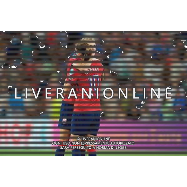TVEM July 16, 2025 Geneva, Switzerland - Norway vs Italy - Women\'s UEFA Euro 2025 - Stade de Geneve. In the pic: Ada Hegerberg of Norway and Caroline Graham Hansen of Norway ©TVEM Emmanuele Mastrodonato - AGENZIA ALDO LIVERANI SAS