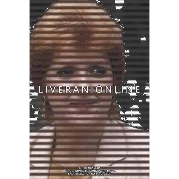 DIAP-RETROSPETTIVA ORIETTA BERTI CANTANTE NELLA FOTO ORIETTA BERTI NELL\'ANNO 1981 FOTO ENRICO LIVERANI-AG ALDO LIVERANI SAS 