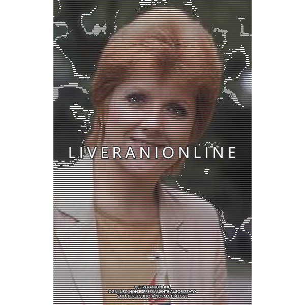 DIAP-RETROSPETTIVA ORIETTA BERTI CANTANTE NELLA FOTO ORIETTA BERTI NELL\'ANNO 1981 FOTO ENRICO LIVERANI-AG ALDO LIVERANI SAS 
