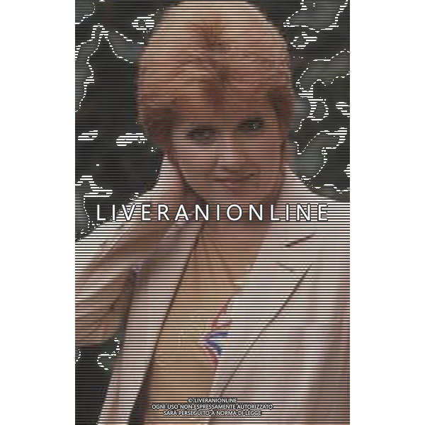 DIAP-RETROSPETTIVA ORIETTA BERTI CANTANTE NELLA FOTO ORIETTA BERTI NELL\'ANNO 1981 FOTO ENRICO LIVERANI-AG ALDO LIVERANI SAS 