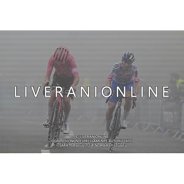 19-07-2025 Tour De France; Tappa 14 Pau - Superbagneres De Luchon; 2025, Ef Education - Easypost; 2025, Red Bull - Bora Hansgrohe; Healy, Ben; Roglic, Primoz; Superbagneres De Luchon; ©SIROTTI - AGENZIA ALDO LIVERANI SAS