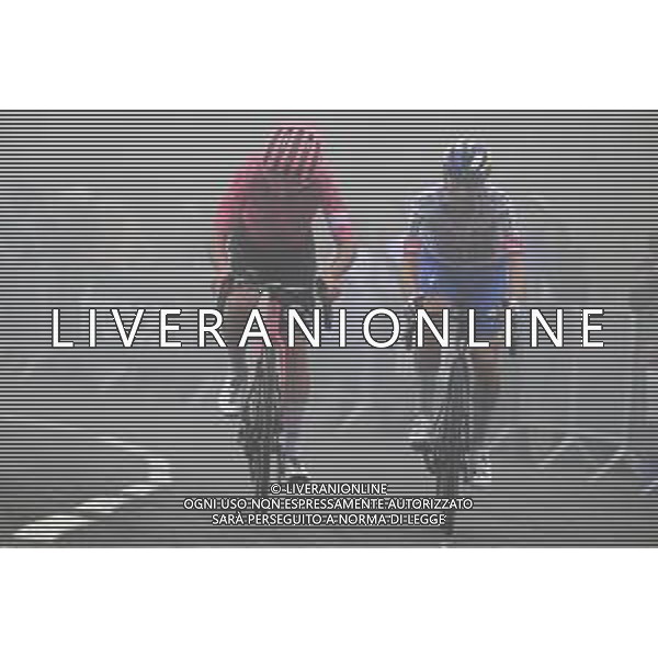 19-07-2025 Tour De France; Tappa 14 Pau - Superbagneres De Luchon; 2025, Ef Education - Easypost; 2025, Red Bull - Bora Hansgrohe; Healy, Ben; Roglic, Primoz; Superbagneres De Luchon; ©SIROTTI - AGENZIA ALDO LIVERANI SAS