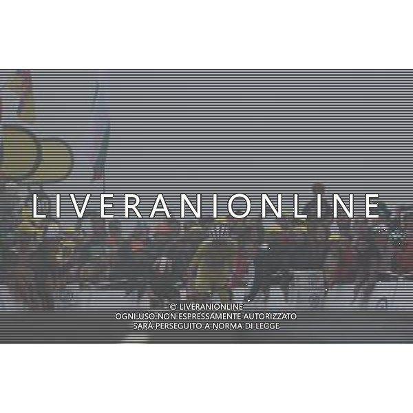 19-07-2025 Tour De France; Tappa 14 Pau - Superbagneres De Luchon; 2025, Uae Team Emirates - Xrg; 2025, Visma - Lease A Bike; Pogacar, Tadej; Vingegaard, Jonas; Superbagneres De Luchon; ©SIROTTI - AGENZIA ALDO LIVERANI SAS