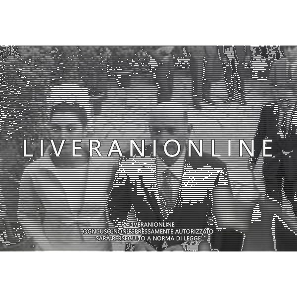 NEG-RETROSPETTIVA ROSANNA SCHIAFFINO ATTRICE NELLA FOTO ROSANNA SCHIAFFINO AL MATRIMONIO A TERNI CON ALFREDO BINI IL GIORNO 28-09-1963 ARCHIVIO GIOVANNI LIVERANI-AG ALDO LIVERANI SAS