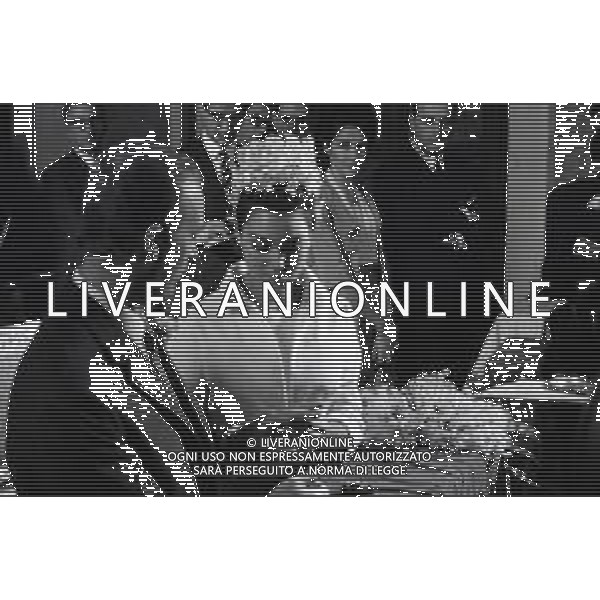 NEG-RETROSPETTIVA ROSANNA SCHIAFFINO ATTRICE NELLA FOTO ROSANNA SCHIAFFINO AL MATRIMONIO A TERNI CON ALFREDO BINI IL GIORNO 28-09-1963 ARCHIVIO GIOVANNI LIVERANI-AG ALDO LIVERANI SAS