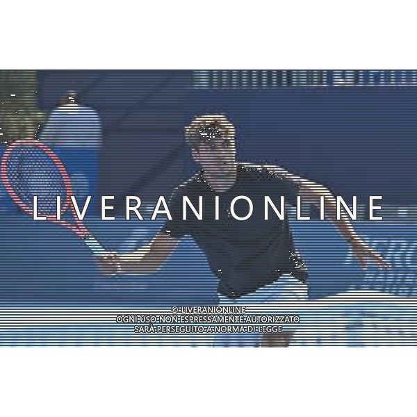 Flavio Cobolli durante la Hopman Cup 2025 Domenica 20 Luglio 2025 Bari - Fiera del Levante ©ROSITO ANDREA - AGENZIA ALDO LIVERANI SAS