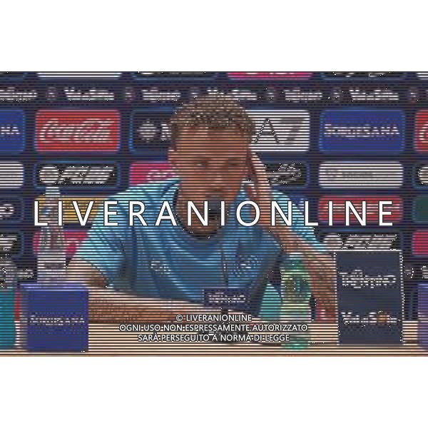NAPOLI RITIRO PRECAMPIONATO CONFERENZA STAMPA NOA LANG DIMARO 20.07.2025 FOTO MOSCA/AG. ALDO LIVERANI- AGENZIA ALDO LIVERANI SAS