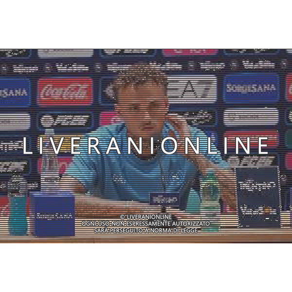 NAPOLI RITIRO PRECAMPIONATO CONFERENZA STAMPA NOA LANG DIMARO 20.07.2025 FOTO MOSCA/AG. ALDO LIVERANI- AGENZIA ALDO LIVERANI SAS