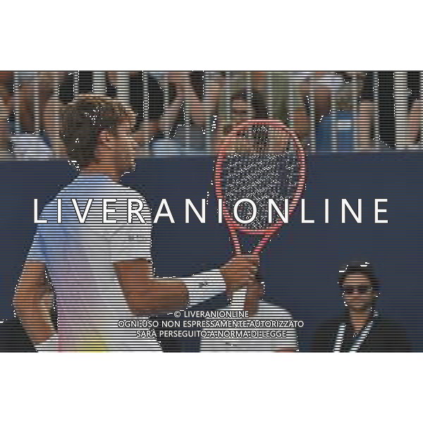 Flavio Cobolli durante la Hopman Cup 2025 Domenica 20 Luglio 2025 Bari - Fiera del Levante ©ANDREA ROSITO - AGENZIA ALDO LIVERANI SAS