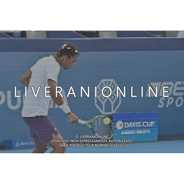 Felix Auger-Aliassime durante la Hopman Cup 2025 Domenica 20 Luglio 2025 Bari - Fiera del Levante ©ANDREA ROSITO - AGENZIA ALDO LIVERANI SAS