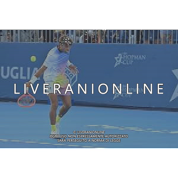 Flavio Cobolli durante la Hopman Cup 2025 Domenica 20 Luglio 2025 Bari - Fiera del Levante ©ANDREA ROSITO - AGENZIA ALDO LIVERANI SAS